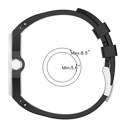PC Case+Silicone Strap for Swatch X AP Royal Pop Pocket Watch Changer To Wristwatch Integrated Modification Accessories