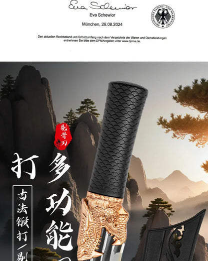 Multi-Purpose Kitchen Knife for Meat BBQ Cooking Knife Fishing Boning Knife Stainless Steel Butcher Knife Pastic Handle
