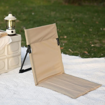 Beach Chair Camping Chairs Fishing Backrest Chairs Garden Park Single Lazy Chair Portable Folding Beach Lounger Outdoor Gears