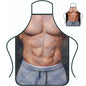 Funny Creative Personalized Muscle Men's Apron Household High-value Overalls Apron
