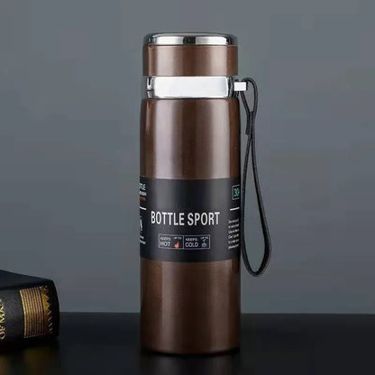 1L Stainless Steel Vacuum Insulated Thermal Flask Bottle for Hot Cold Water Coffee Tea Portable Double Wall BPA Free