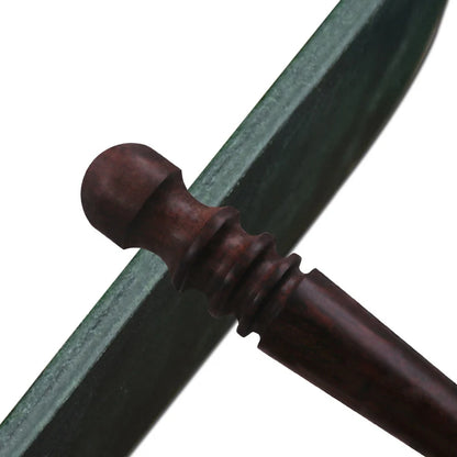 1pc Leather Solid Wood Round Burnishing Edge for Polished Edge Leather Craft Working Tool Craft Kit Leather Edge Slicking