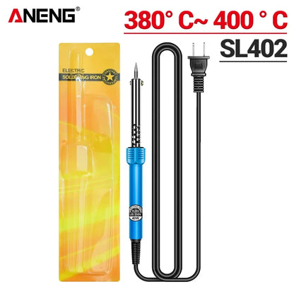 ANENG SL402 Electric Soldering Irons 220/110V Welding Repair Mica Heating Core 30/40/60W Temperature Adjustable Solder Tip Tools