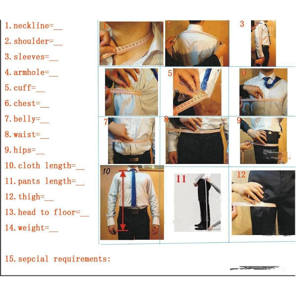 Safari Men's Suits For Business Elegant Single Breasted Blazer Lining 2 Piece Jacket Pants Outfits Regular Length Blazer
