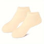 2 PCS Silicone Socks for Women, Soft Gel Moisturizing Foot Socks, Spa Socks for Softening Dry Feet, Cracked Heels Foot Care