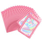 50pcs pack Mylar Bags Laser Color Plastic Packaging Mini Pouch Resealable ZipLock Smell Proof Coffee Herb Powder