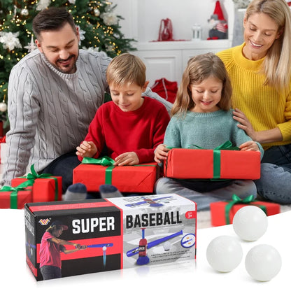 Children's Press Long and Short Baseball Toys,Kids T-Ball Set for Outdoor Sports,Leisure and Parent-Child Interaction Toy Set