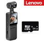 Lenovo 8K HD Handheld Pocket Camera 180 ° Rotating Mini Portable Camera Wearable Night Vision Outdoor Sports Camera 2026 New