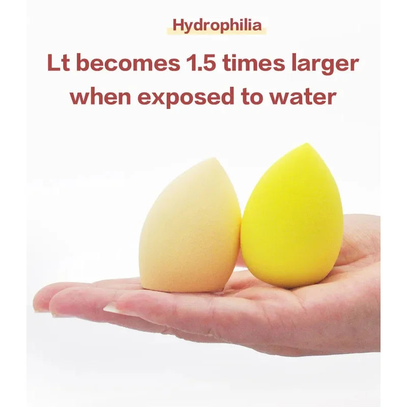 4/8/12pcs Makeup Sponge Blender Beauty Egg Cosmetic Puff Foundation Sponges Powder Puffs Women Make Up Accessories Beauty Tools