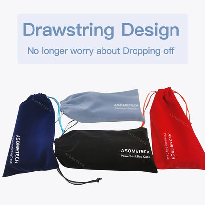 Power Bank Case Bag Carring Pouch Drawstring Bag Travel Portable Protective Storage Bag For Power Bank Mobile Phone Accessories