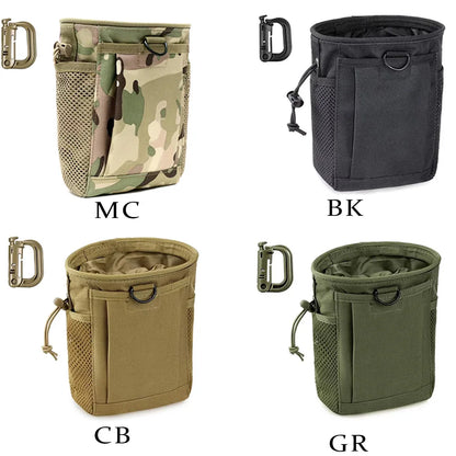 OPHIDIAN Hunting Magazine Recovery Bag Molle Trash Bag, Magazine Ammunition Bag, Belt Waist Bag Adjustable Holster Bag