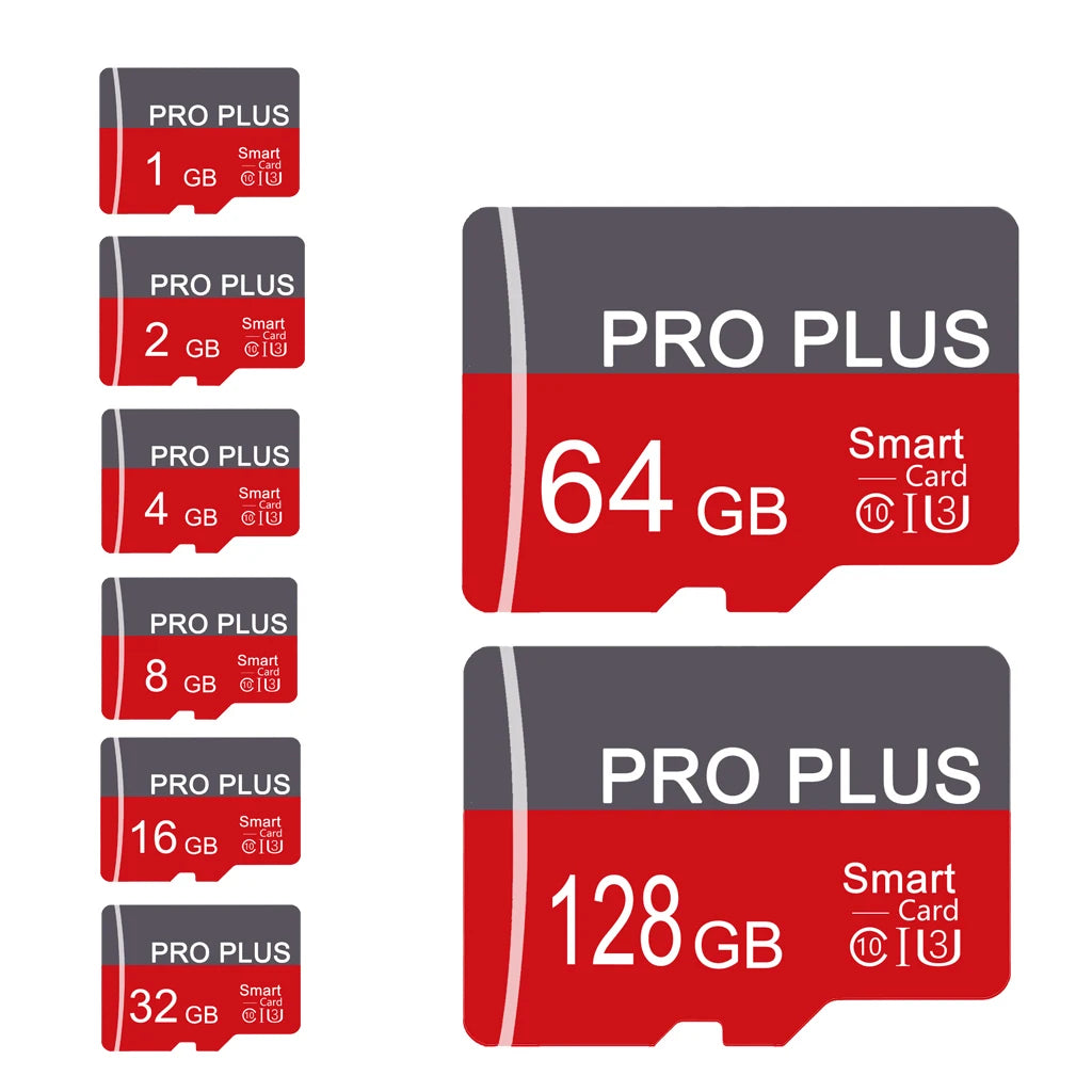 Memory Card 128GB/64GB/32GB/16GB/8GB/4GB/2GB/1GB  Adapter - A1 C10 Class 10 UHS-I, 4K Ultra HD Video Support for Tablet, Camera,