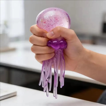 Squishies Nee Doh Meduza Zabawka do ściskania, Zabawka sensoryczna wodna Miękka galaretka do ściskania, antystresowa zabawka fidget