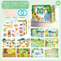 Busy Book for Kids Quiet Book Sticker Montessori Early Educational Toy Toddlers Matching Puzzles Game Baby Learning Toys Gifts
