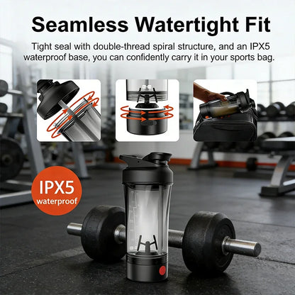 large capacity Electric Protein Shaker Mixing Cup Automatic Self Stirring Water Bottle Mixer Type-C interface