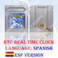 GB/GBC Real Time Clock Pokemon Crystal/Gold/Silver Version Video Game Cartridge with Battery USA/NOE/FRA/ESP/ITA Version