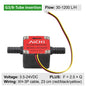 Liquid Flow Sensor G1/4 G1/2 G3/4 DC 3.5‑24V Pulse Gear Flow Meter 18‑3000L/H for Water Oil Milk Measurement