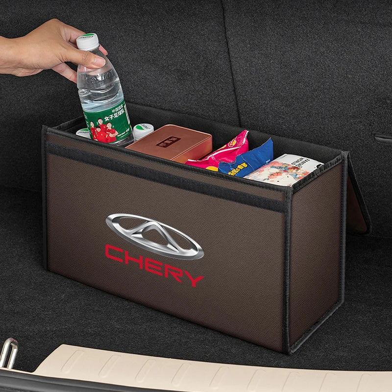 Car Trunk Storage Box Organizer Stowing Tidying Container Bag For CHERY TIGGO 2 5 4 TIGGO7 PRO TIGGO8 Plus 9 ARRIZO 6 8 2025