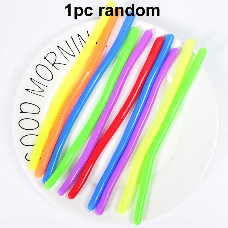 Cute Caterpillar Unicorn Animals Squishy Kids Sensory Fidget Decompression Toys for Children Adults Autism Stress Relief Gifts