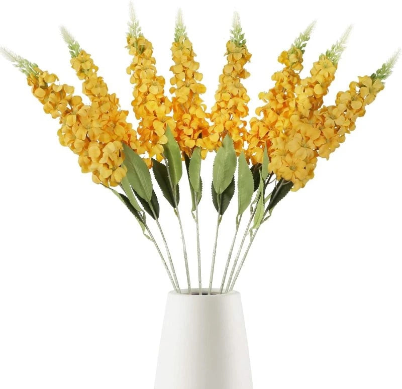 5pcs Artificial Flowers Shyacinth Rattan Home Living Room Wedding Celebration Outdoor Garden Wall Gift Box Decor Diy Accessories