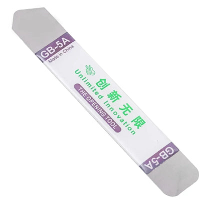 1-6PCS Stainless Steel Blade Soft Thin Pry Spudger Cell Phone Tablet Screen Battery Opening Tools for Samsung iPhone iPad Opener