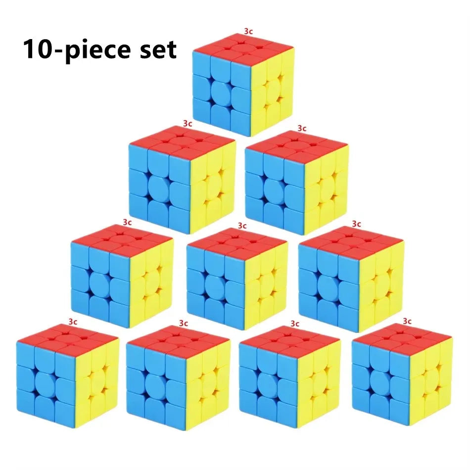 MoYu MeiLong 3x3x3 Stickerless Magic Cubes Speed Puzzle Cubo Magico Adult Toys Game Birthday Christmas Gifts For Children