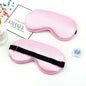 New Hot Trave Soft Silk Sleep Mask Eye Masks Coversfor Sleep, 100% Blackout, Zero Eye Pressure, Blindfold with Adjustable Strap