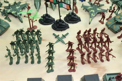 World War II Military Toy Soldier Model 307 Pieces 4cm Specially Prepared For Children Of Military Hobby Children Gift Packages