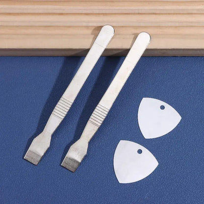 5 In 1 Professional Stainless Steel Curved Screen Pry Tools For Phone Tablet Laptop Repair Metal Spudger Disassembly Kit