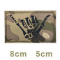 Cross Skull Finger Skeleton Tactical Clothes Vest Backpack Templar Knight Ride Bounty of Hunter Ranger Tags Magic Patch