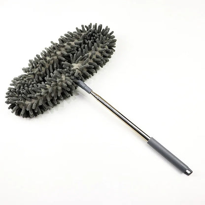 Chenille Duster Retractable High Altitude Cleaning Brush Flexible Ceiling Fan Dust Remover for Home Wall Roof Household Cleaning