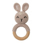 1Pc Baby Wooden Teether Crochet Rattle Toy BPA Free   Rattle Baby Mobile Gym Newborn Stroller Educational Toys Dropshipping