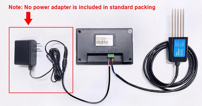Measure Soil Moisture Temperature Humidity EC PH  NPK 4-20mA 0-5V RS485 Modbus Soil Sensor