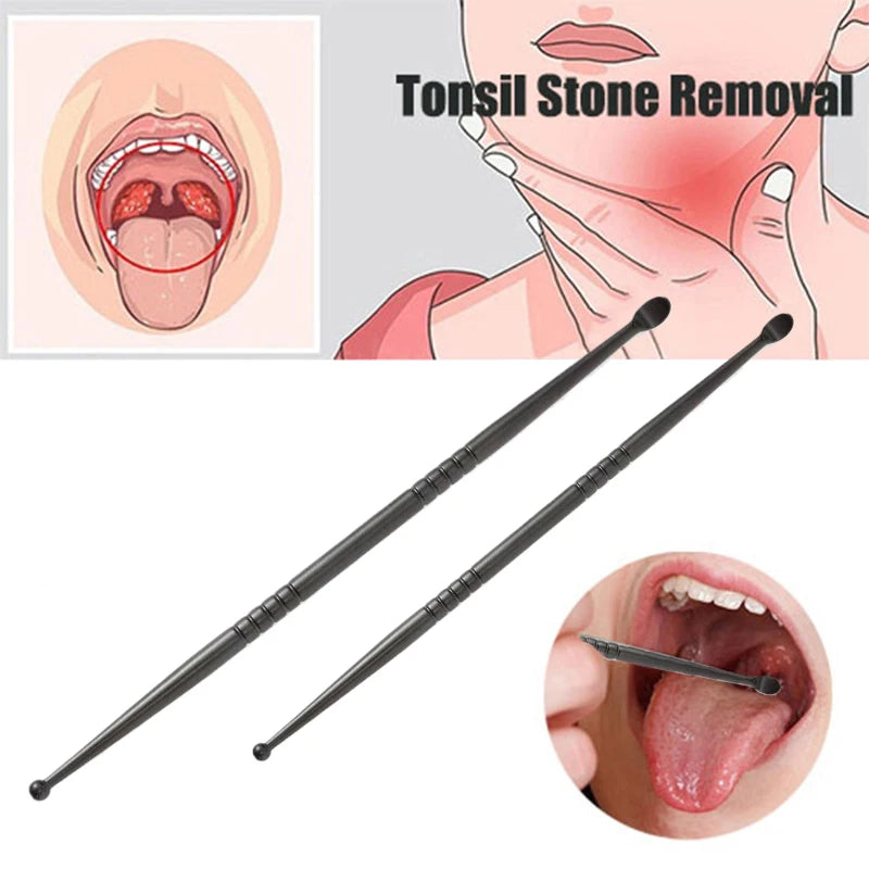Tonsil Stone Removal Ear Wax Remover Stainless Steel Remover Mouth Cleaning Care Tools Tonsil Stone Remover Health Care