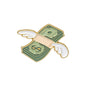 Creative US Dollar Money Enamel Pins Collection Cartoon Banknote Get Rich Brooch Backpack Lapel Metal Badge Fun Jewelry for Gift