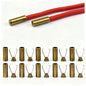 10pcs Heavy Duty Cord Locks Adjustable Metal Clips Secure Fastening for Shoelaces Bags Hoodies DIY Crafts Organizing Cables