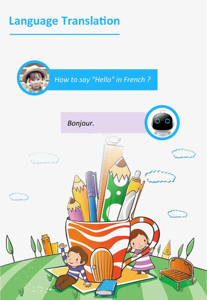 Tuya Smart AI Companion Robot Early Education Toys Emotional Communication Works with ChatGPT Germini Grok Mistral DeepSeek