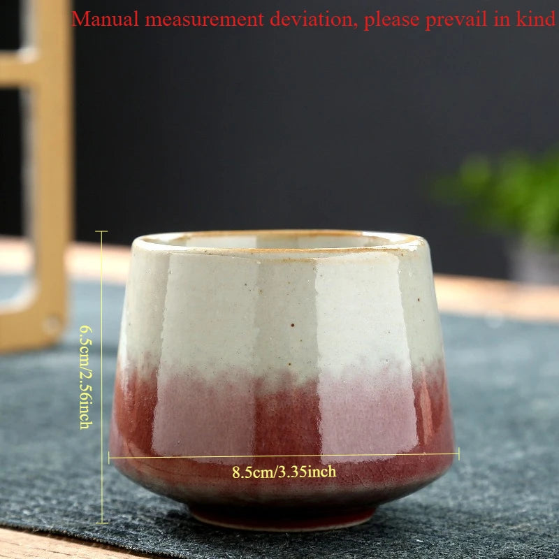 Laysda Vintage Coffee Mug 200ml ceramics Tea cup Japanese-style cafes Drinkware Stoneware Espresso for Restaurants Hotels