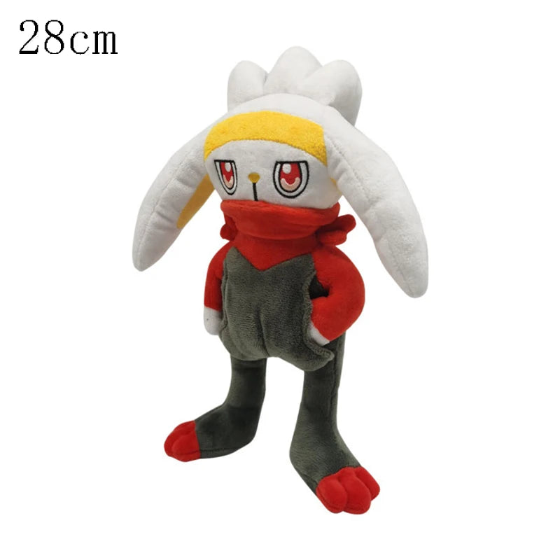 70 Styles Pokemon Plush Toy Dragapult Gengar Pikachu Eevee Evolution Scorbunny Cinderace Doll Morpeko Christmas Gift for Kids