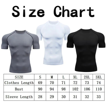 Your Design Logo Top Men Women Print Original Design Tshirts Jogging Workout Gym Quick Dry  New Custom Compression T Shirt