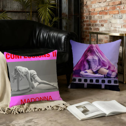 M-Madonna Confessions II 2026 cushion cover Home Office Convenient Nordic Simplicity Hit With Zipper Cushion Cover