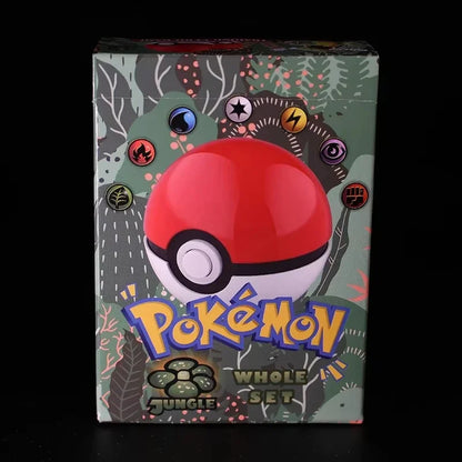 Pokémon Foil 36 Packs 1ST Edition Classic Base Set Proxy Cards PKM Games Board Games Whole Set Card Collection Toys Gift