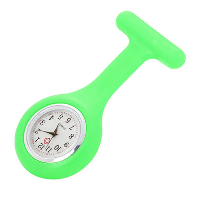 Pocket Watch Women's Digital Display Dial Clip-On Analog Clock Fob Nurse Brooch Pin Hang Pocket Electric Watch Fashion Watches