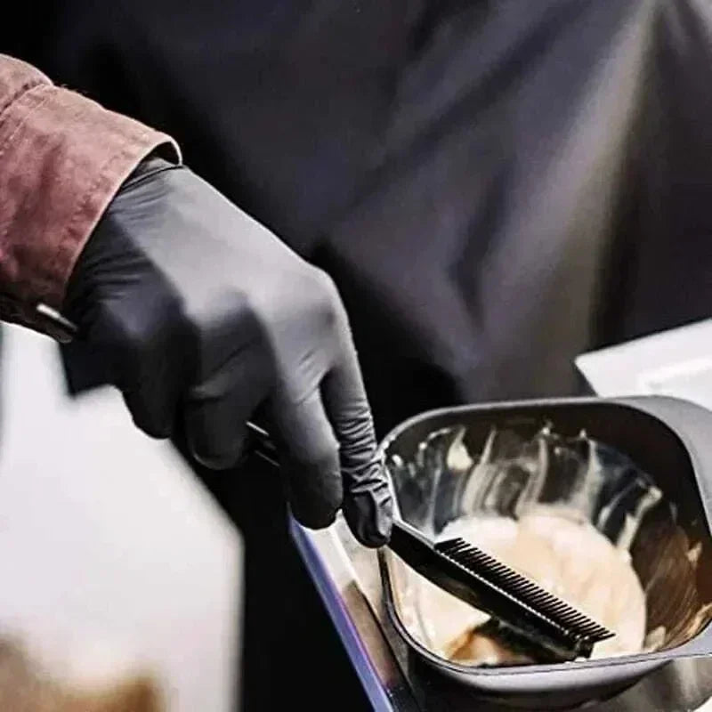 Black Nitrile Gloves Disposable Gloves for Household Cleaning Work Safety Tools Gardening Gloves Kitchen Cooking Tools Tatto