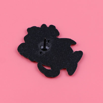 Funny Cartoon Dog Enamel Pin Brooches for Women Collar Lapel Pin Badge Animal Jewelry Clothing Accessories Friends Gifts