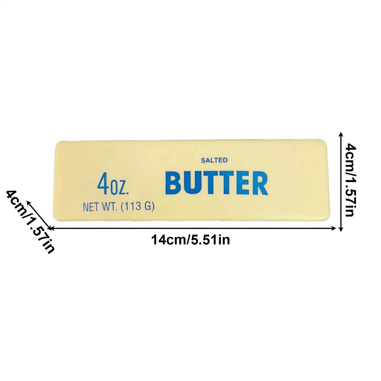 Butter Stick Squishy Fidget Toys Elastic Cheese Stick Funny Squeeze Prank Toy Stress Anxiety Relief Game interesting toys