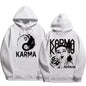 KPOP 4th Album "KARMA" Same Style Unisex Oversized Hoodie FELIX HAN BANGCHAN CHANGBIN HYUNJIN LEE KNOW K-POP Merchandise Apparel