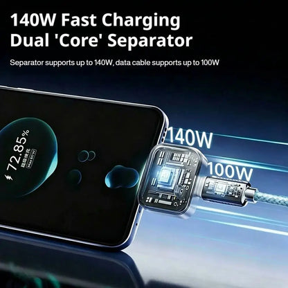 Mart Auto Stop Charging Separator AI Recognition Fully Charged Automatic Cut Off Device USB Charging Safety Protector Adapter