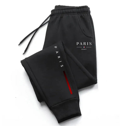 2026 New Arrival Paris Printed Sweatpants for Men High Grade Male Home Outdoor Casual Sports Jogger Pants Urban Fashion Trousers