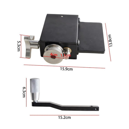 Tubing Beader Tool Manual Bead Roller Intake and Intercooler Piping Crimping Tool Fit 5/8" or Larger ID Tubes Aluminum